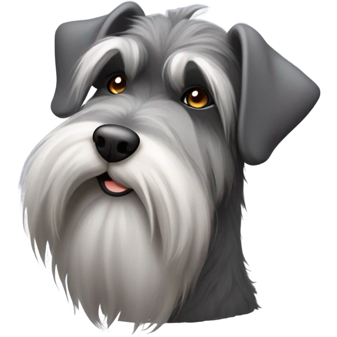 sleeping schnauzer emoji