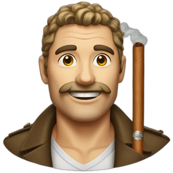 gremma with cigar emoji
