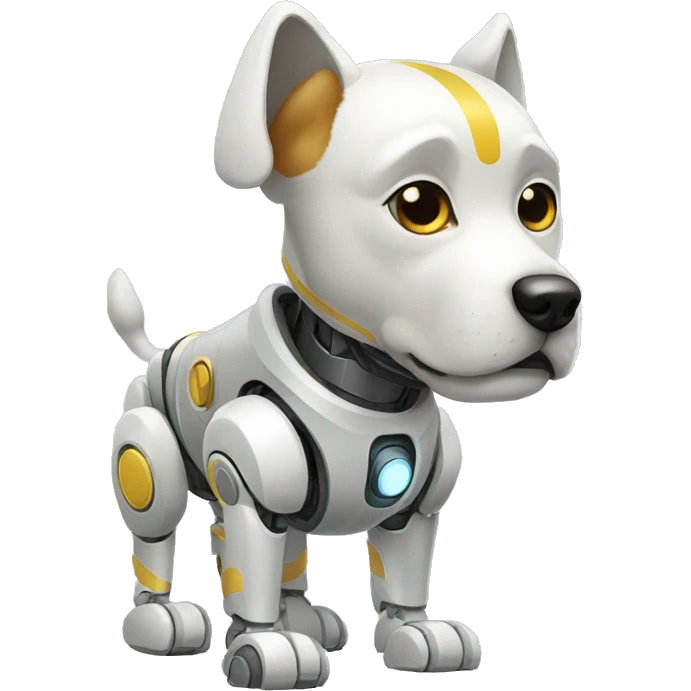 Chien robot emoji