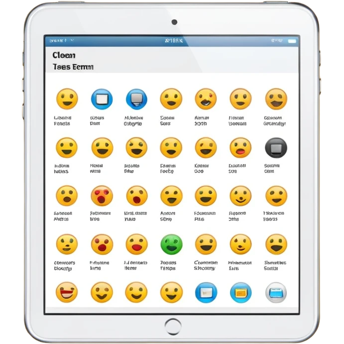 technical product sheet emoji