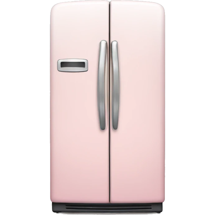 Light pink fridge emoji