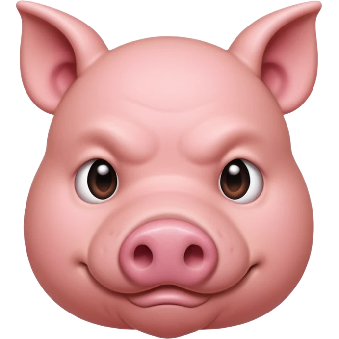 muscular pig emoji