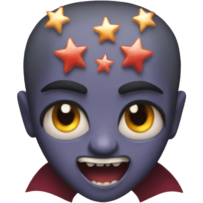 Sparkles vampire emoji