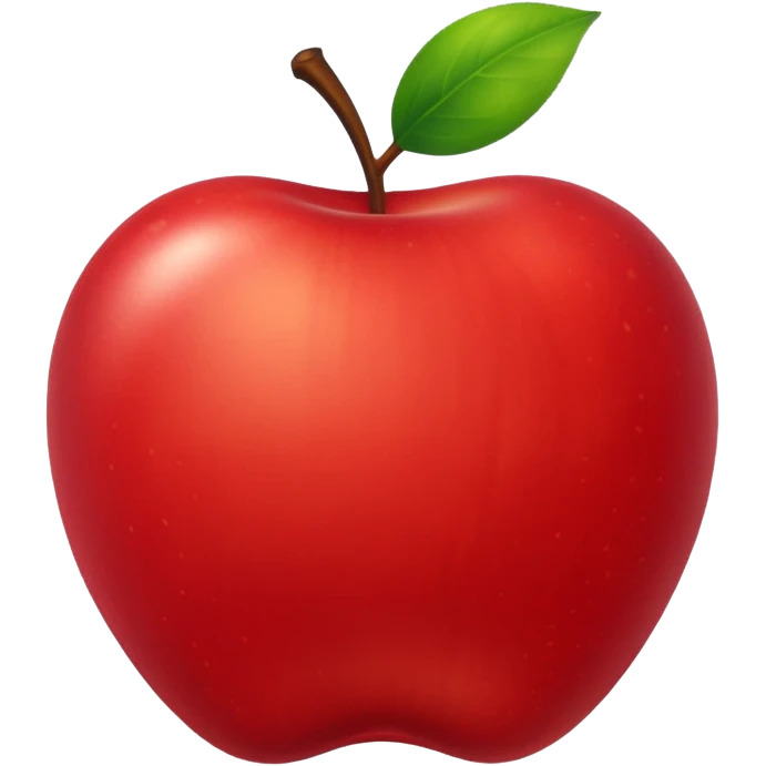 red apple emoji
