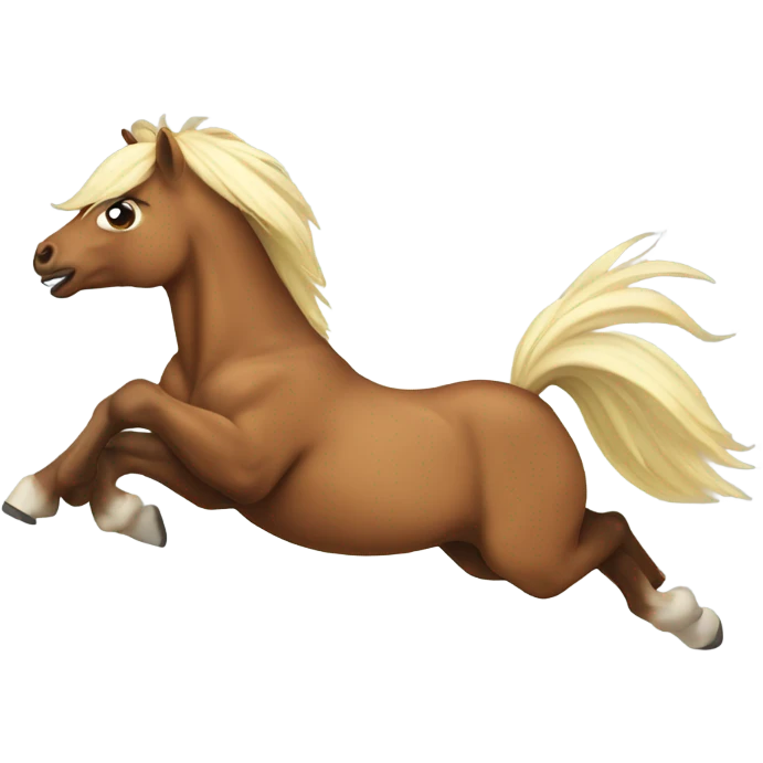 Pony falling over emoji