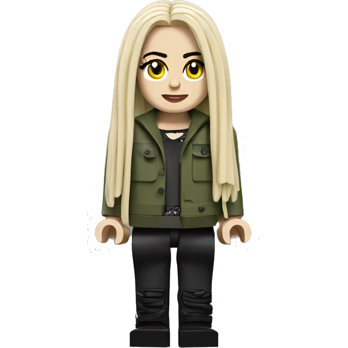 BILLIE EILISH lego full body emoji