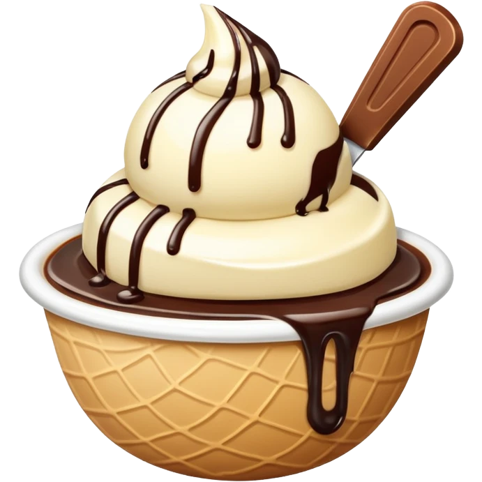 🍧and🍫 emoji