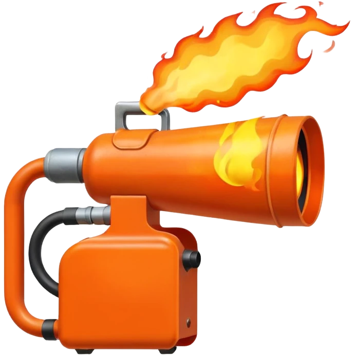 flame thrower realistic emoji