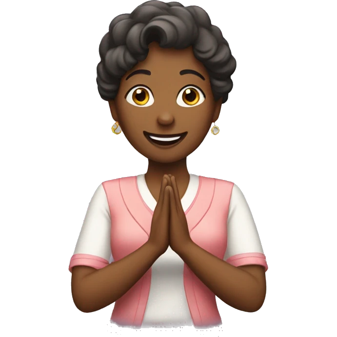 Lady applauding emoji