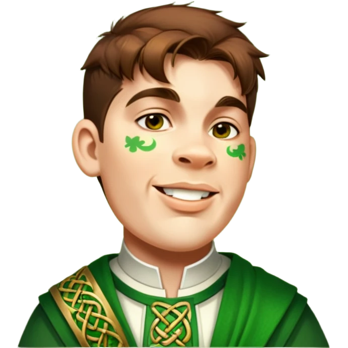Mirthful Celt emoji