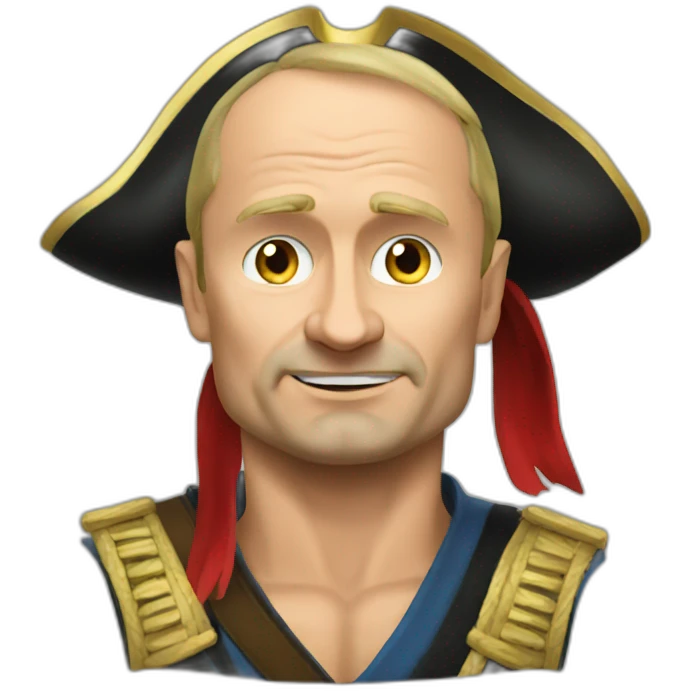 putin pirate emoji