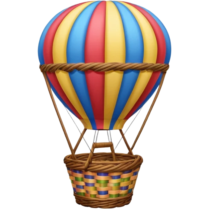 Hot air balloon emoji