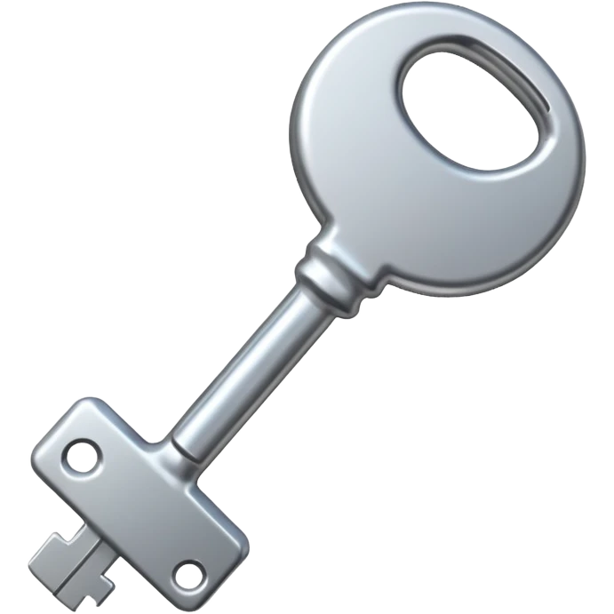 A regular key emoji
