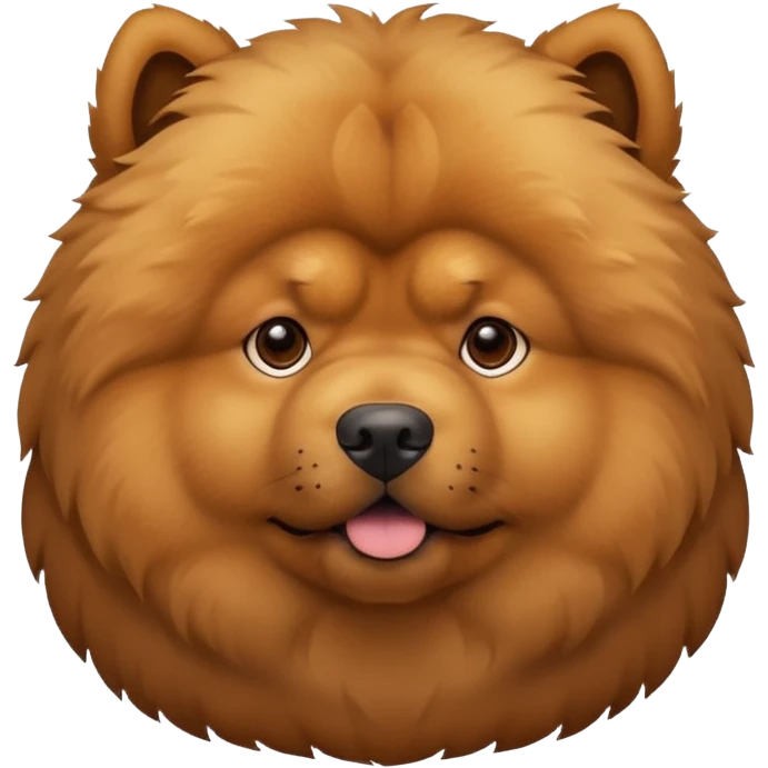 chow chow dog emoji