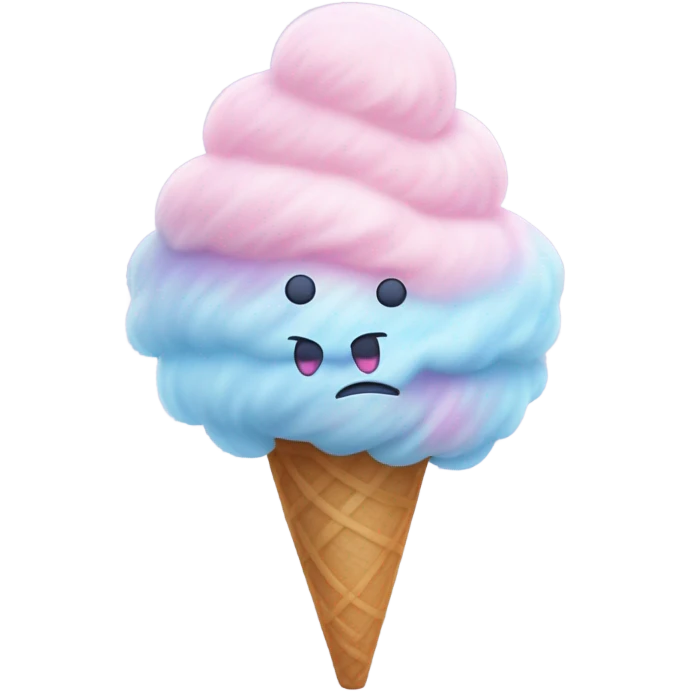 cotton candy emoji