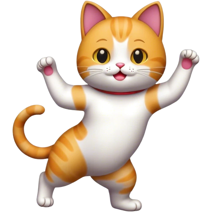 Dancing cat emoji