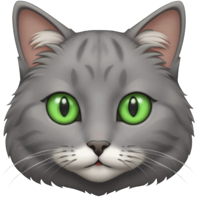 gray cat emoji