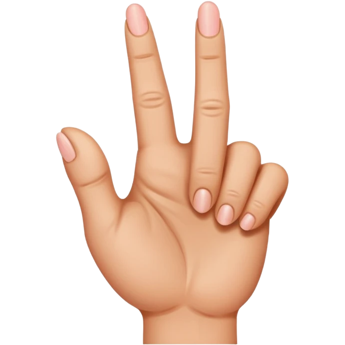 Middle finger emoji