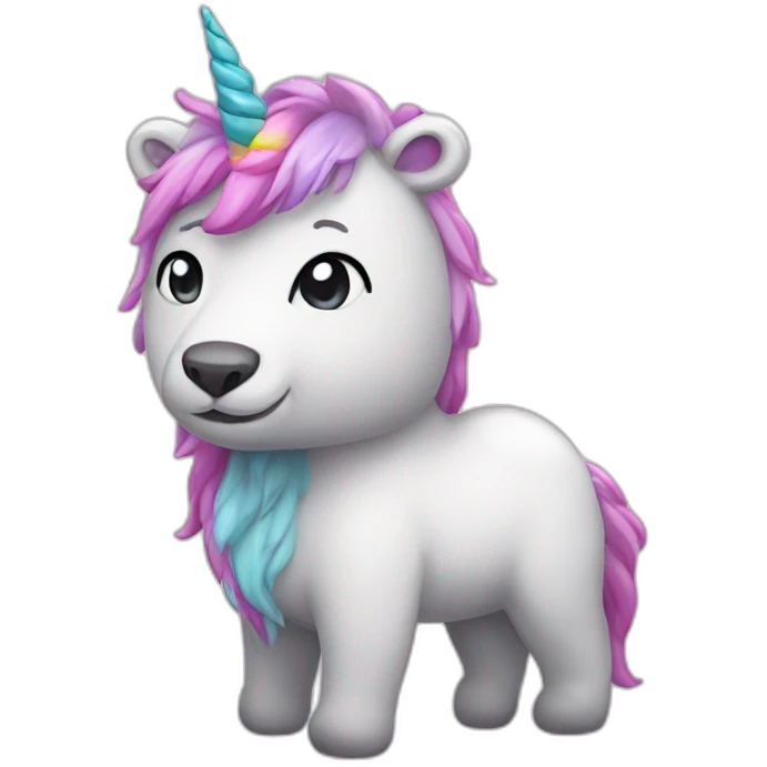Bear Unicorn emoji