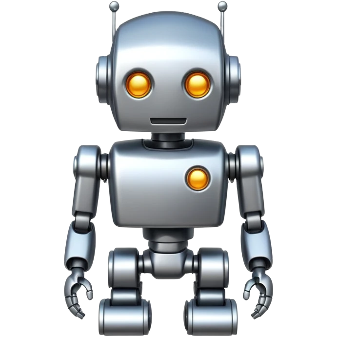 Robot symbol emoji | AI Emoji Generator
