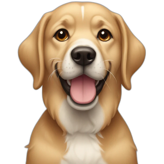 Chien emoji