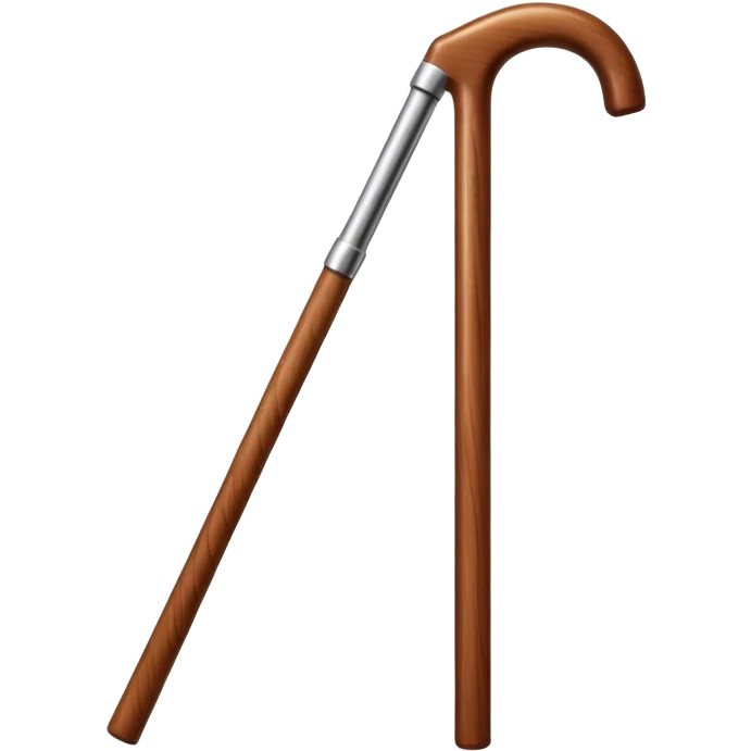 Wooden cane. emoji