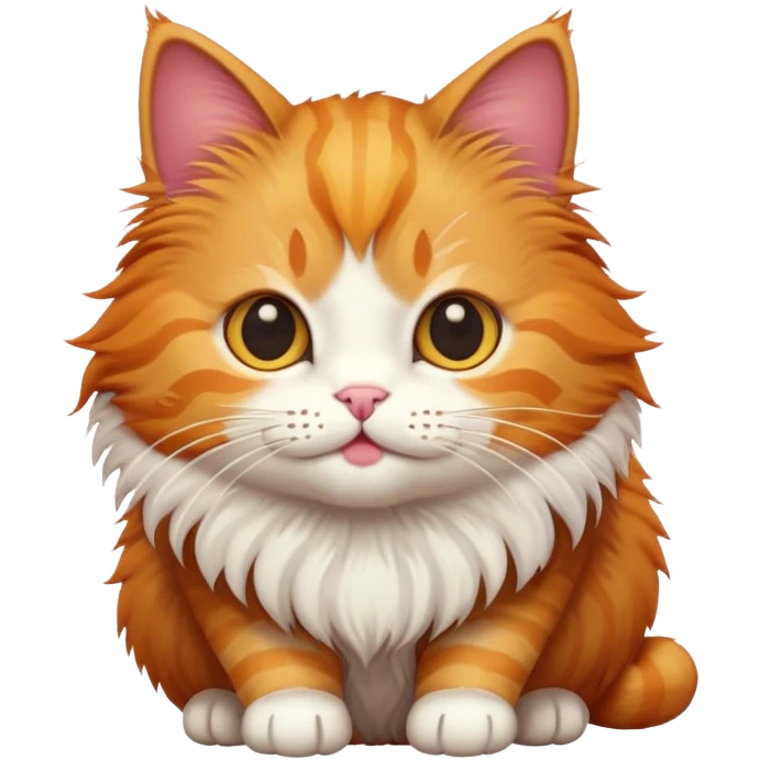 Cat mogging emoji