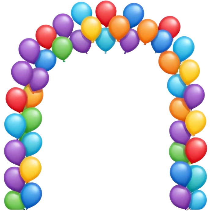 balloon arch emoji