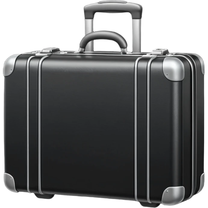 A hard-shell suitcase emoji