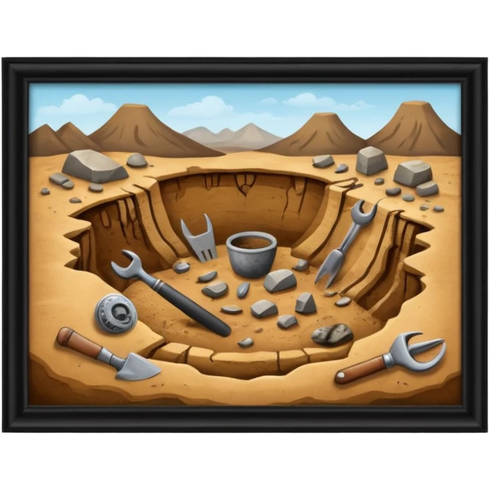Archaeology = emoji