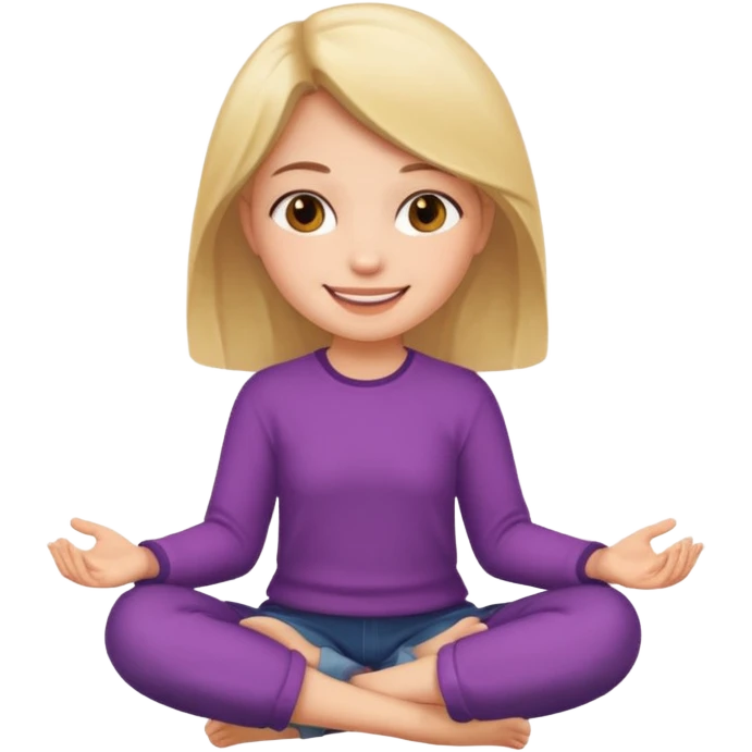 naked girl sitting  emoji