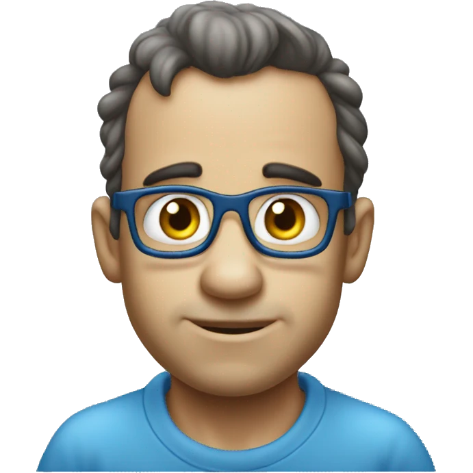 a little smurf by Peyo emoji