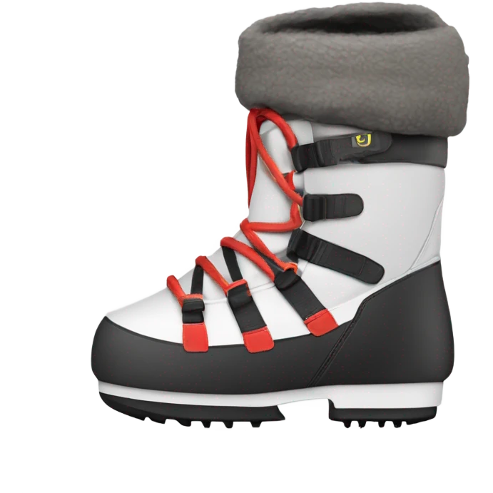 Icon moon boot apreski emoji