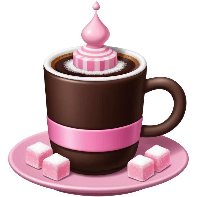 turkish coffe with turkish delight emoji
