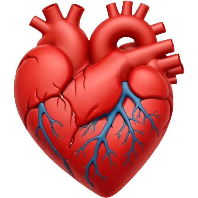 red beating heart emoji