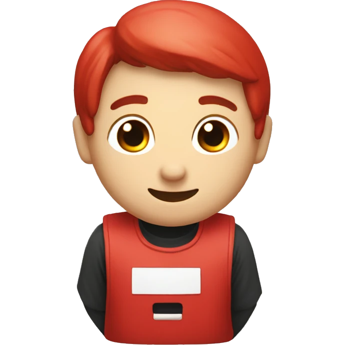 red sqaure with the text FR inside emoji