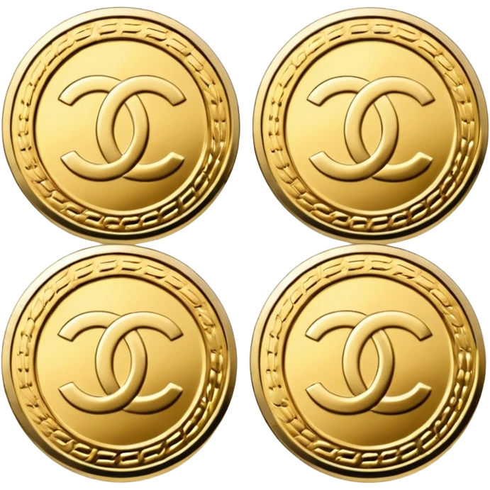 3 chanel coins emoji