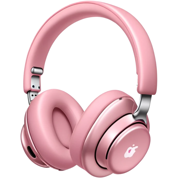 pink airpods max headphones emoji