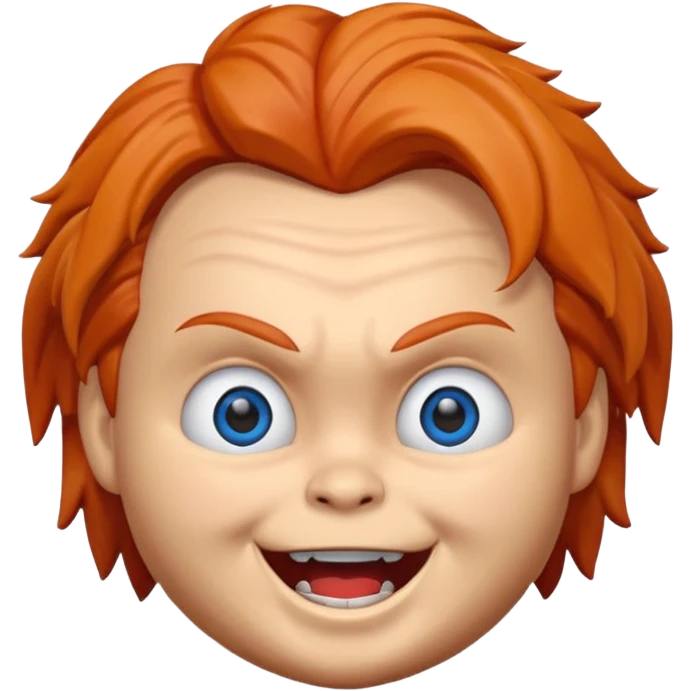 Un emojin de chuky emoji