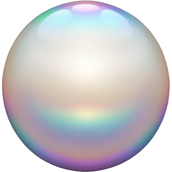 white pearl emoji