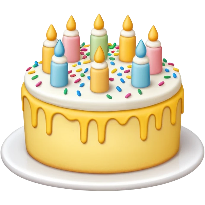 yellow cake emoji