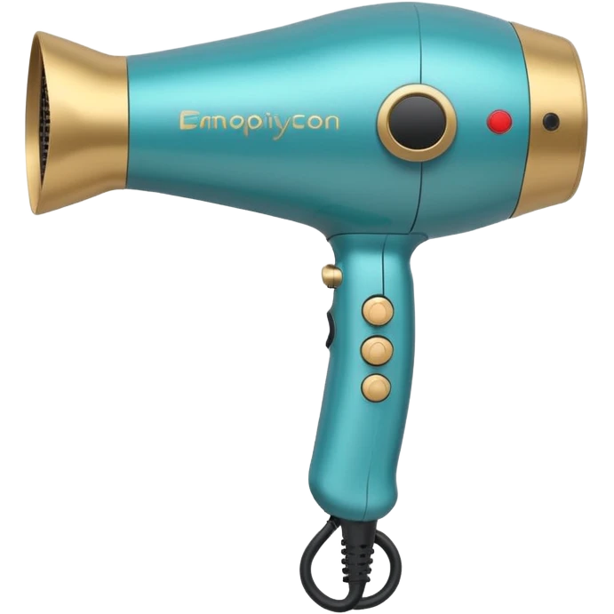 Cute Hair dryer, different designs and pattern emoji