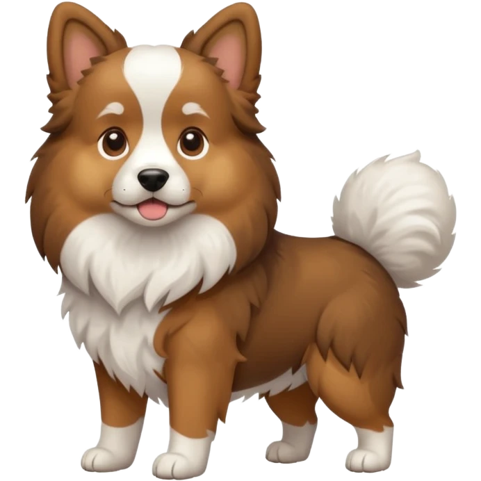 Dog full body emoji