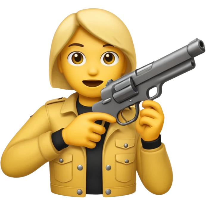 Emoji con arma emoji