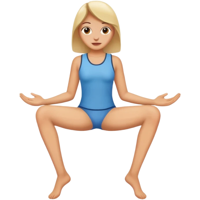 SPread legs emoji