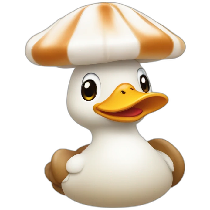 Canard champignons emoji