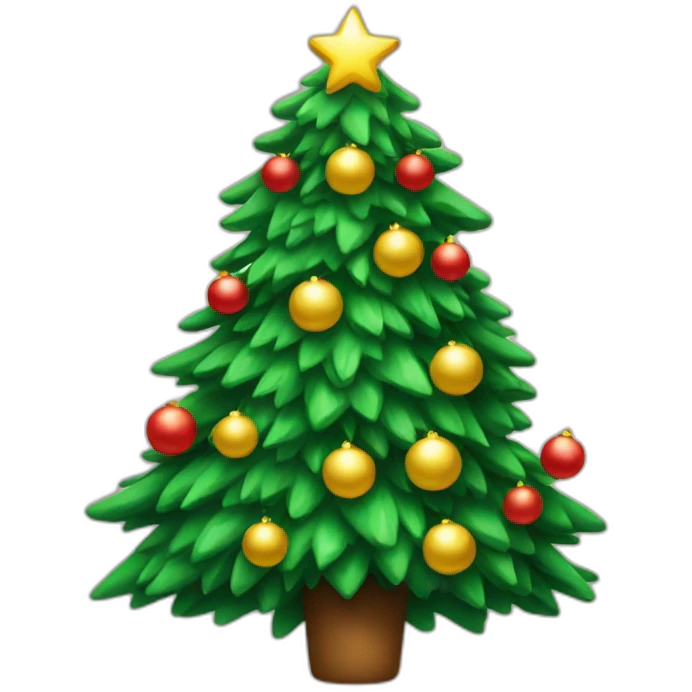 Christmas-tree emoji