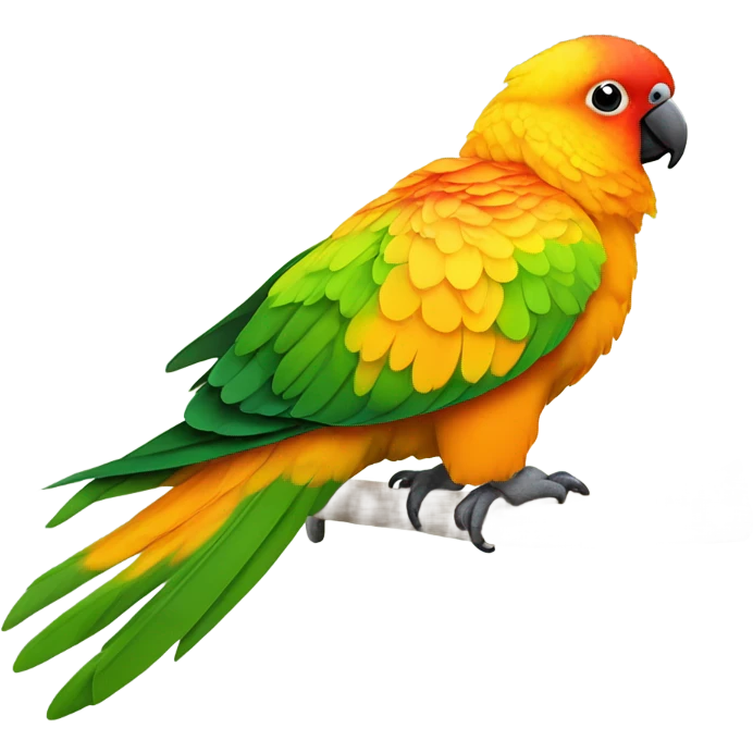 Sun conure emoji