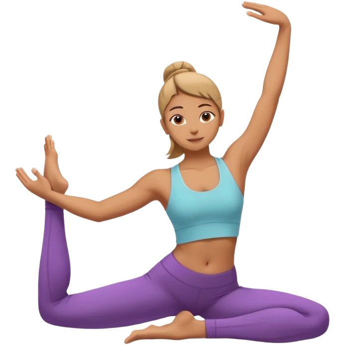 Person Doing Yoga emoji