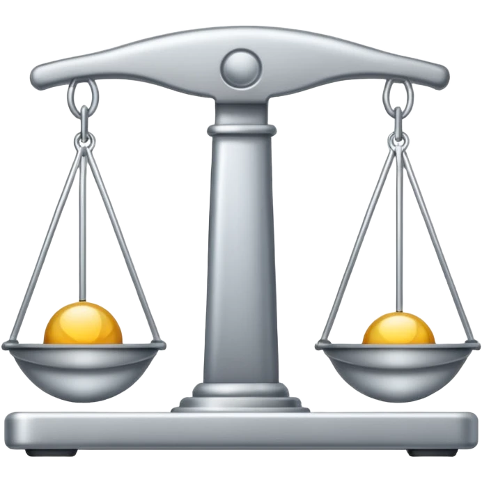 staight scale emoji